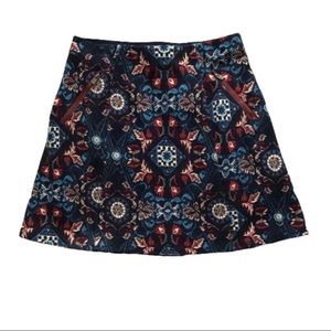 Hollister Navy Printed Skirt S